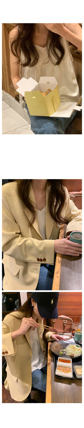 Monet tailored jacket, 4 colors!