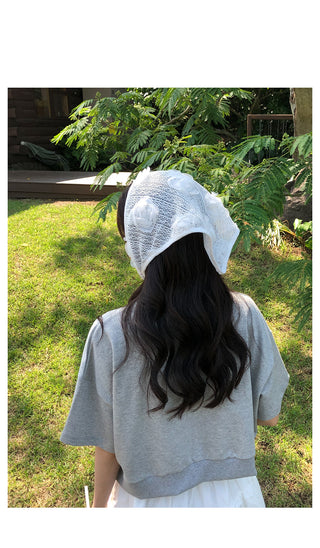 Daily short-sleeved sweatshirt