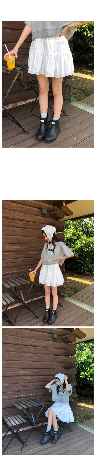 Daily short-sleeved sweatshirt