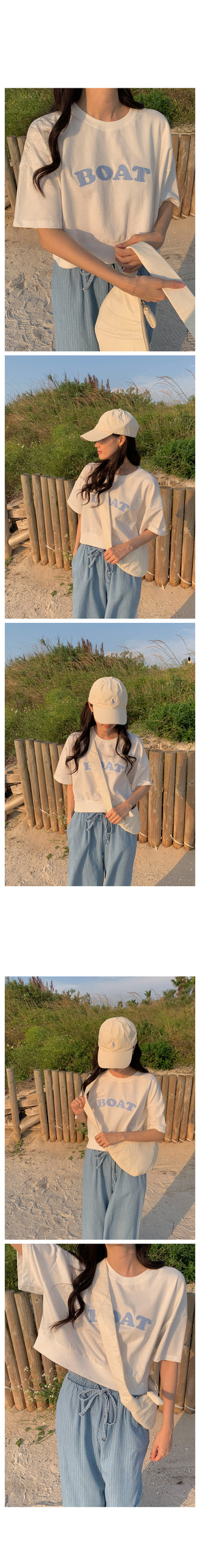 Daily short-sleeved sweatshirt