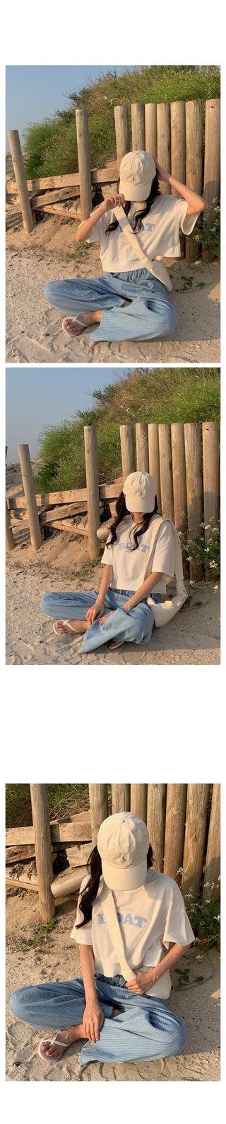 Daily short-sleeved sweatshirt