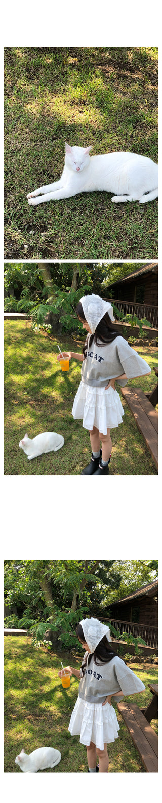 Daily short-sleeved sweatshirt