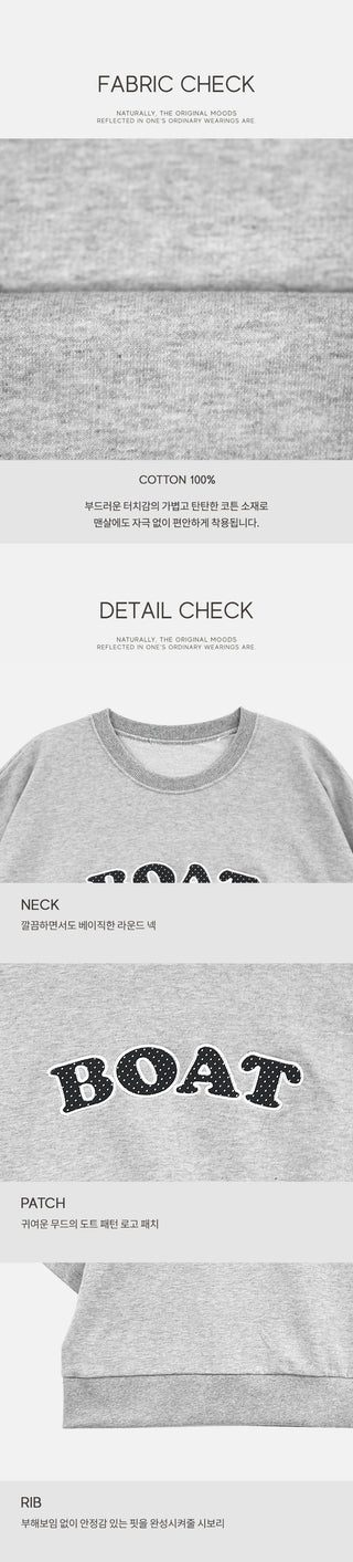 Daily short-sleeved sweatshirt