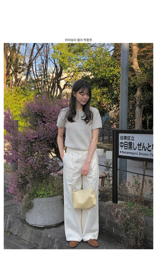 Pleated Chino Pants
