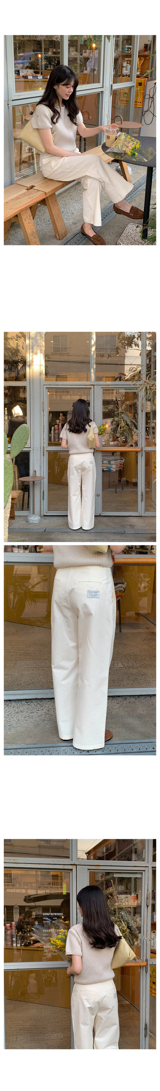 Pleated Chino Pants