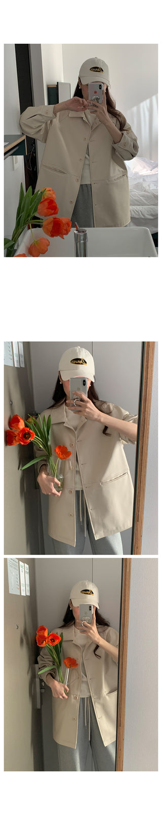 Mark Half Jacket