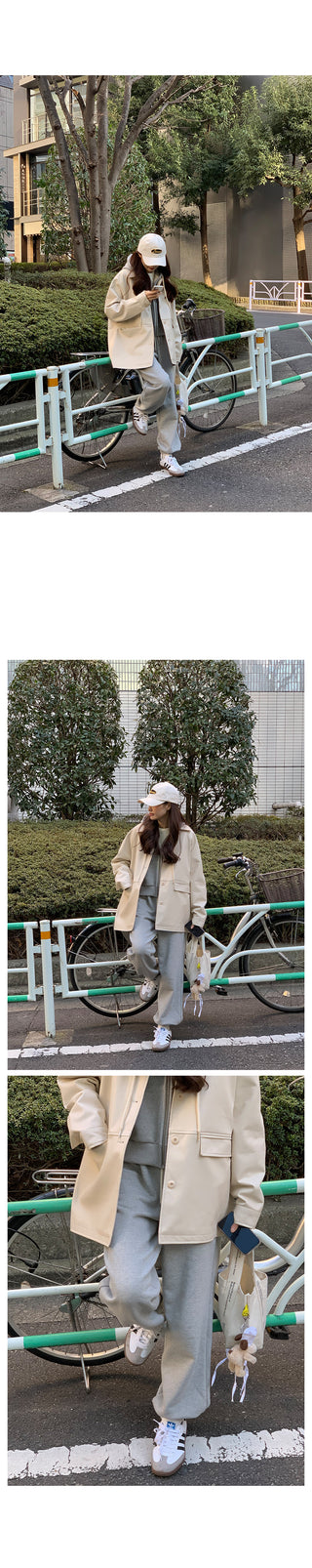 Mark Half Jacket