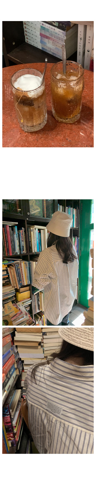 Striped cotton shirt