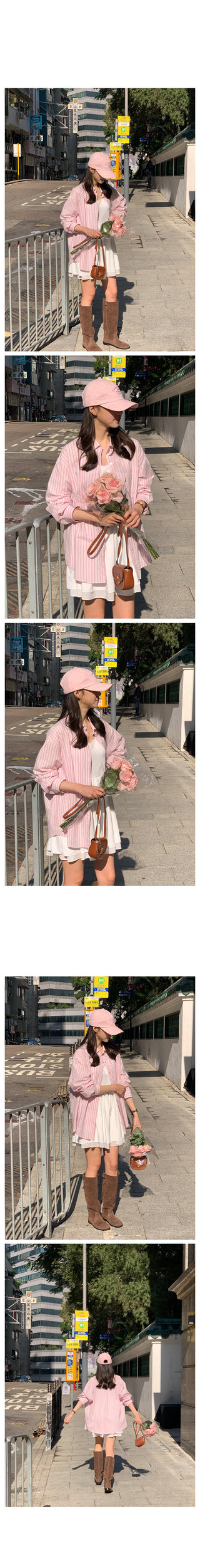 Striped cotton shirt