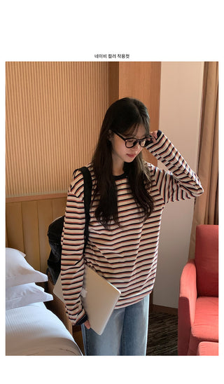Multi-stripe T-shirt
