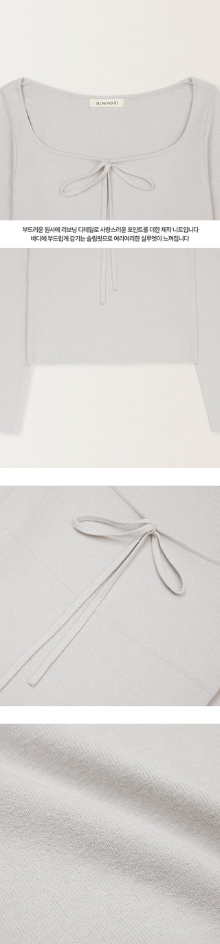 Slim Ribbon Knit