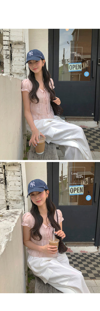[4 colors] Frill Blouse