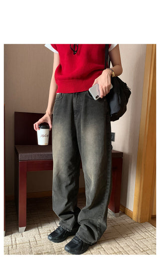 V-neck knit vest (9 colors)