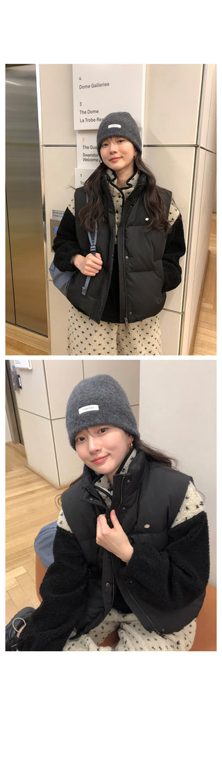 (2 colors) Polka Dot Anorak Zip-Up