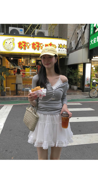Tiered skirt