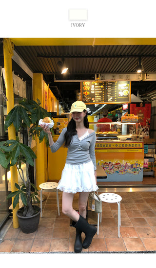 Tiered skirt