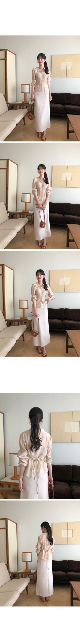 (2 colors) Ring Bustier Dress