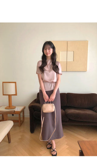 (2 colors) Ring Bustier Dress