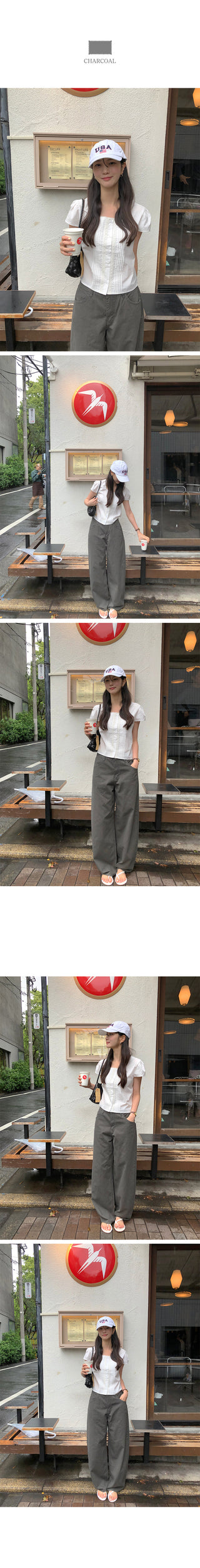 Dying Wide Pants