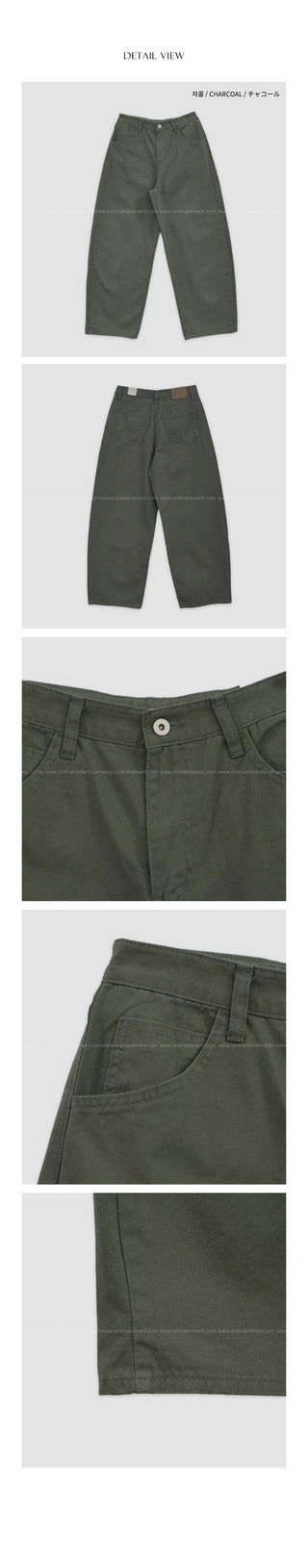 Dying Wide Pants