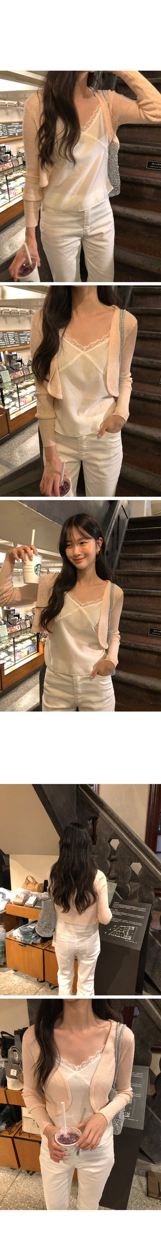 (5 colors) Bolero Cardigan