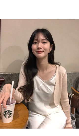 (5 colors) Bolero Cardigan
