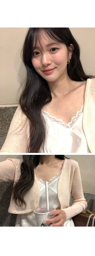 (5 colors) Bolero Cardigan