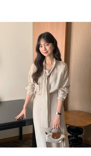(3 colors) Thai 7/8 sleeve blouse