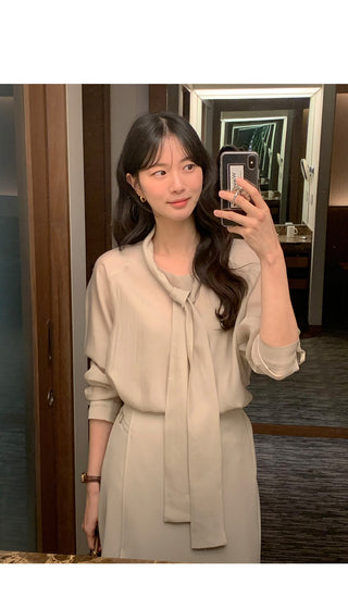 (3 colors) Thai 7/8 sleeve blouse