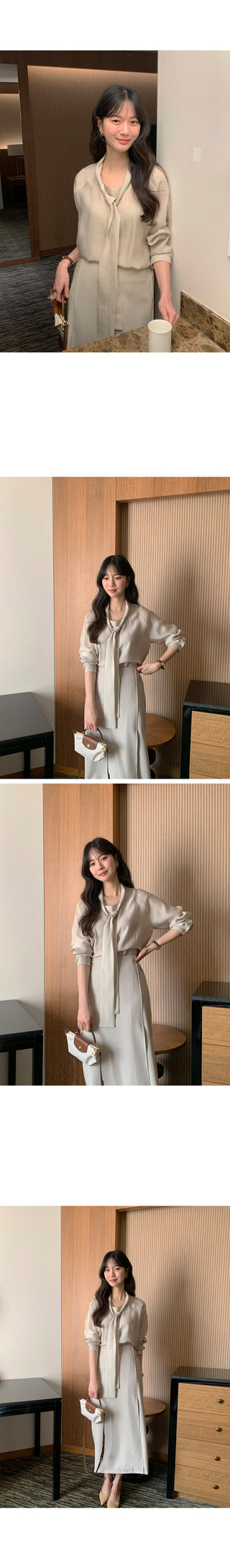 (3 colors) Thai 7/8 sleeve blouse