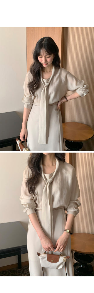 (3 colors) Thai 7/8 sleeve blouse