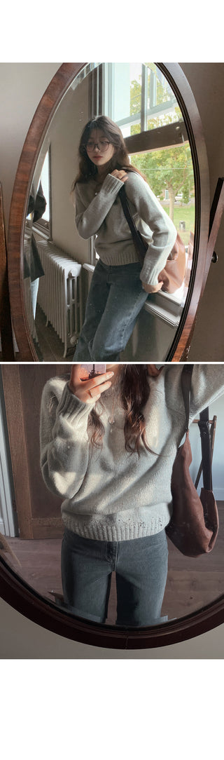 Cotton Candy Raglan Mix Knit - 3 colors