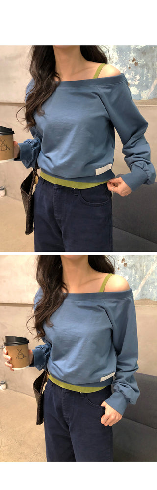 Straight denim pants