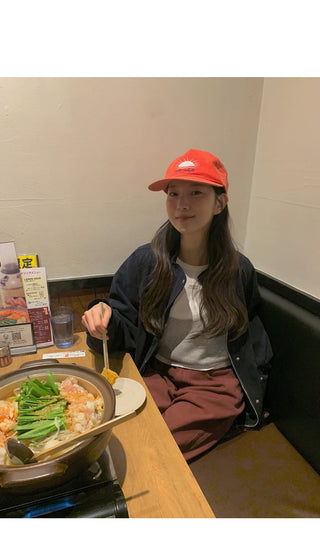 Basic cotton blouson