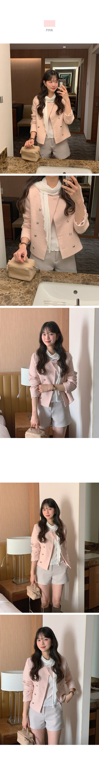 Double tweed jacket