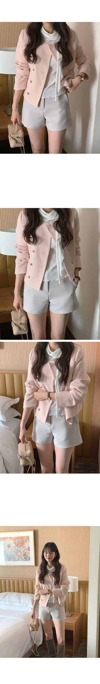 Double tweed jacket