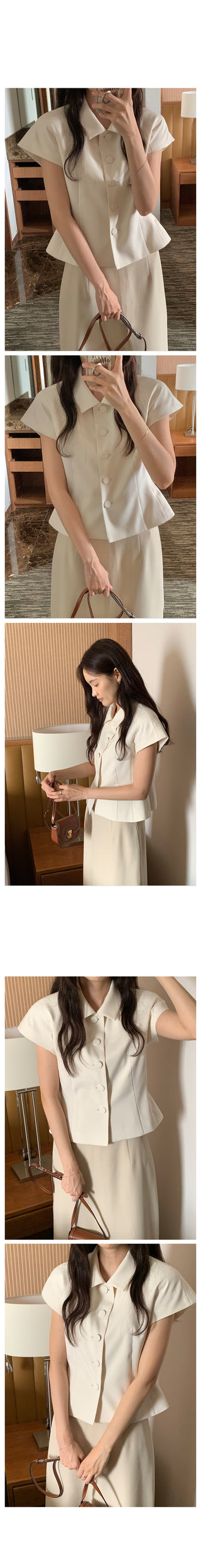 Long layered skirt