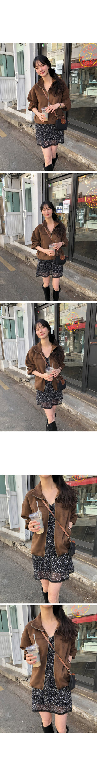 (2 colors) Flower Camisole Dress