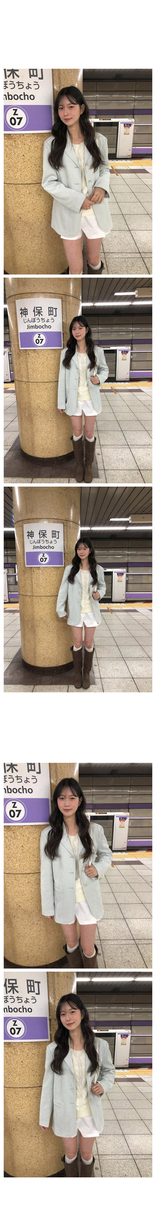 (4 colors) Faux Suede Half Jacket