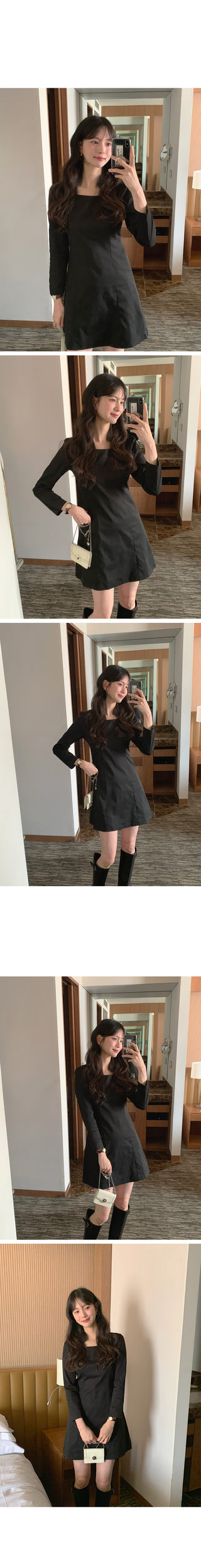 (2 colors) Midi dress