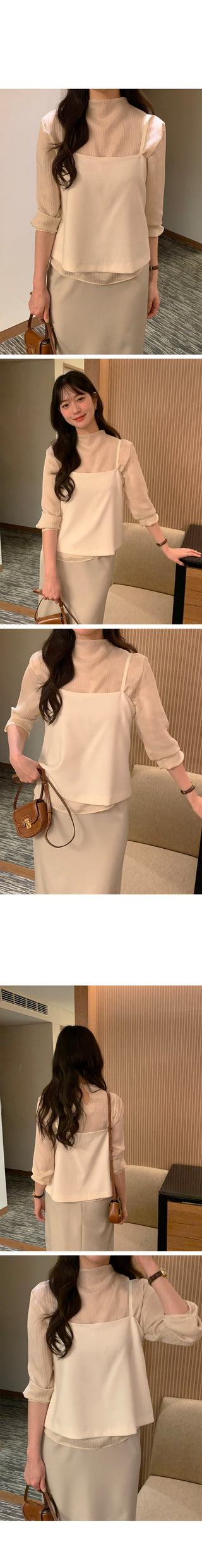 Wrinkle blouse