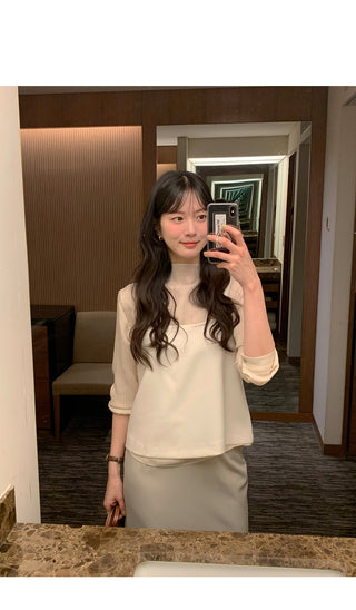 Wrinkle blouse