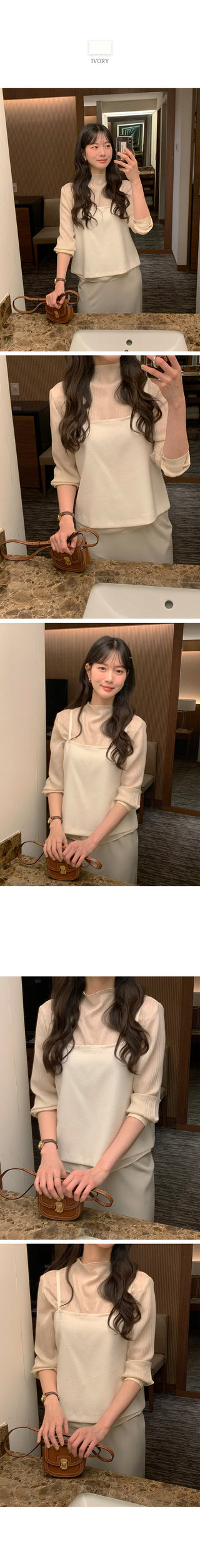 Wrinkle blouse
