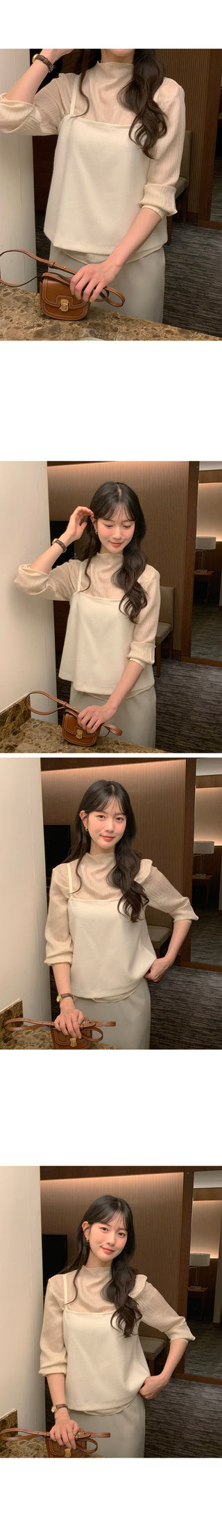 Wrinkle blouse