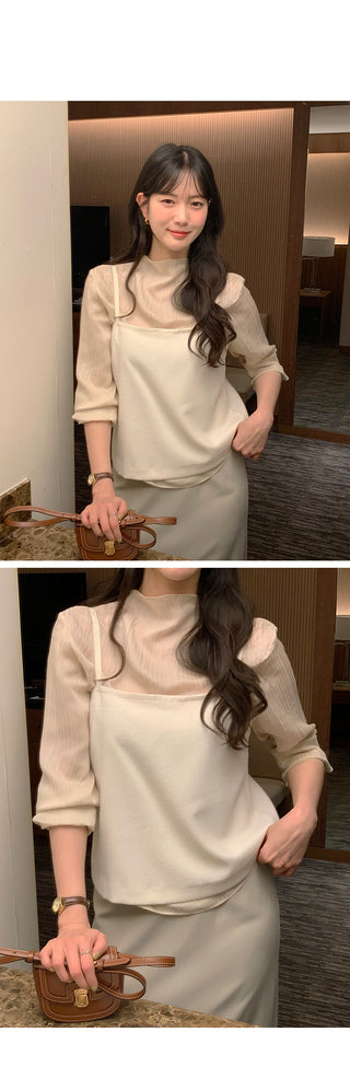 Wrinkle blouse