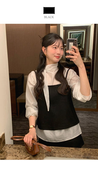 Wrinkle blouse
