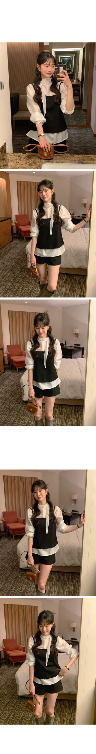 Wrinkle blouse