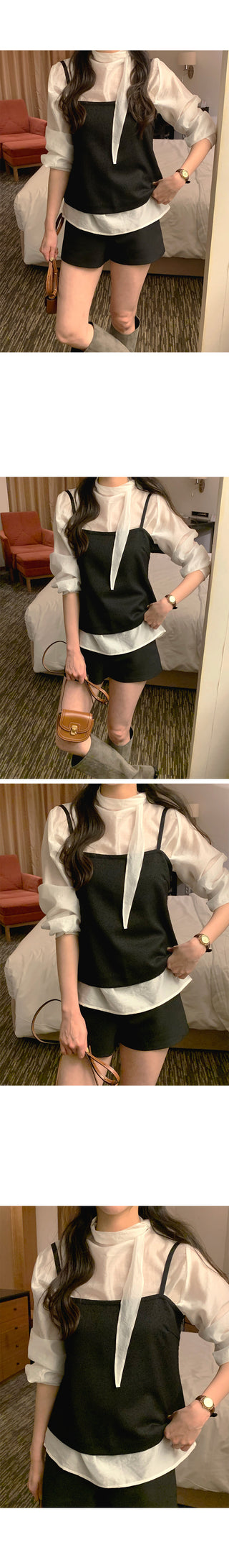 Wrinkle blouse