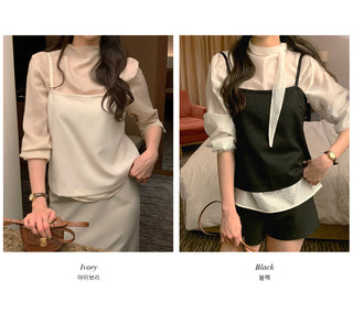 Wrinkle blouse