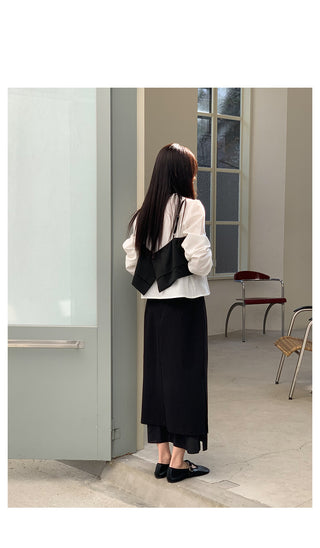 Layered bustier